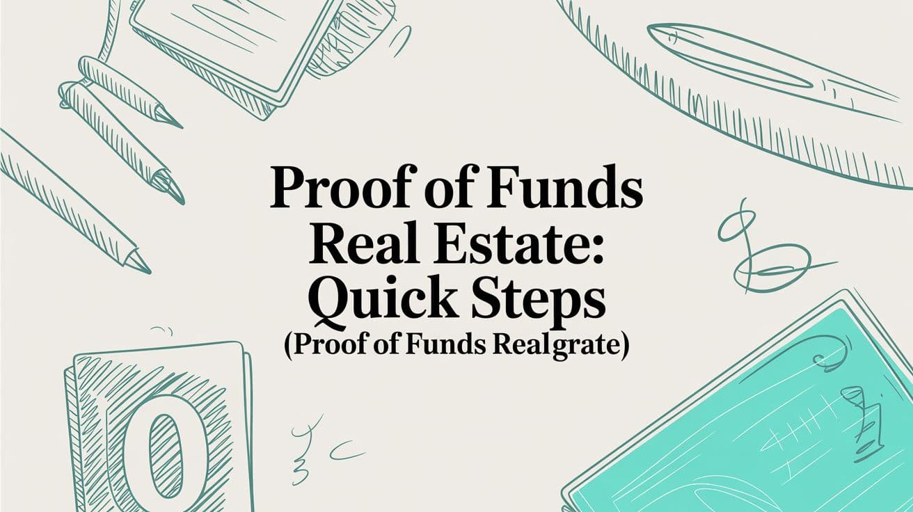 Featured image for Proof of Funds in Real estate: Your Guide to Closing More Deals