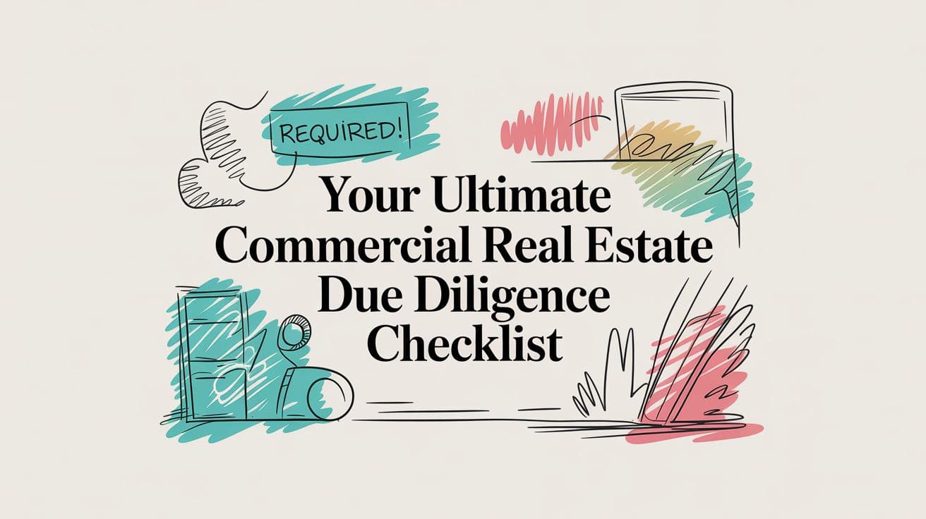Featured image for Your Ultimate Commercial Real Estate Due Diligence Checklist