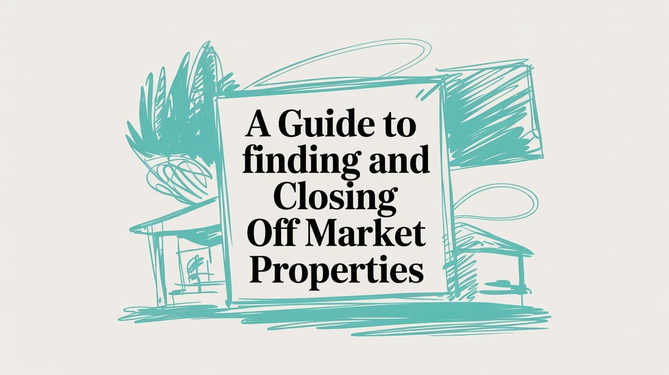 Featured image for A Guide to Finding and Closing Off Market Properties