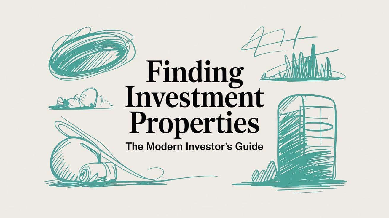 Featured image for A Practical Guide to Finding Investment Properties That Actually Make Sense