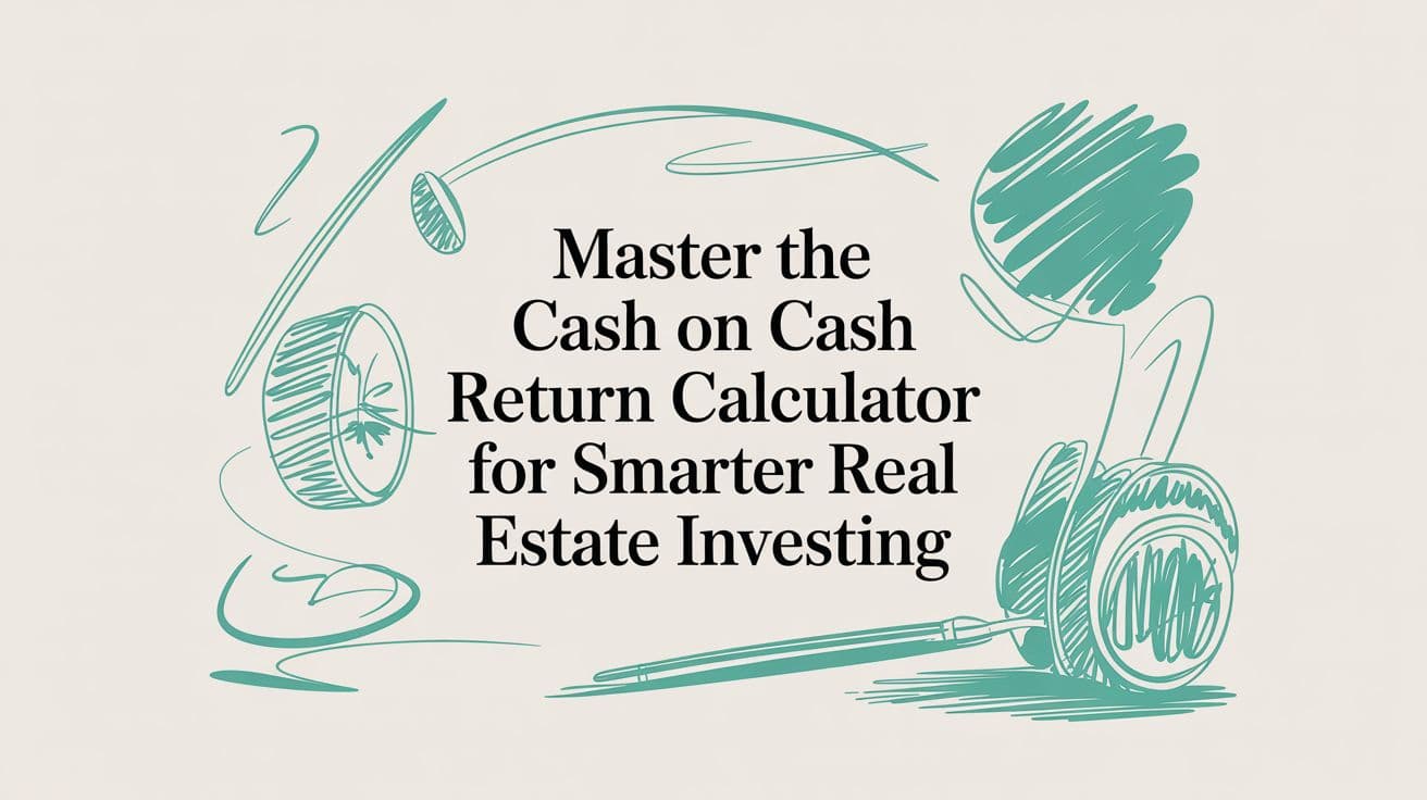 Featured image for Master the Cash on Cash Return Calculator for Smarter Real Estate Investing