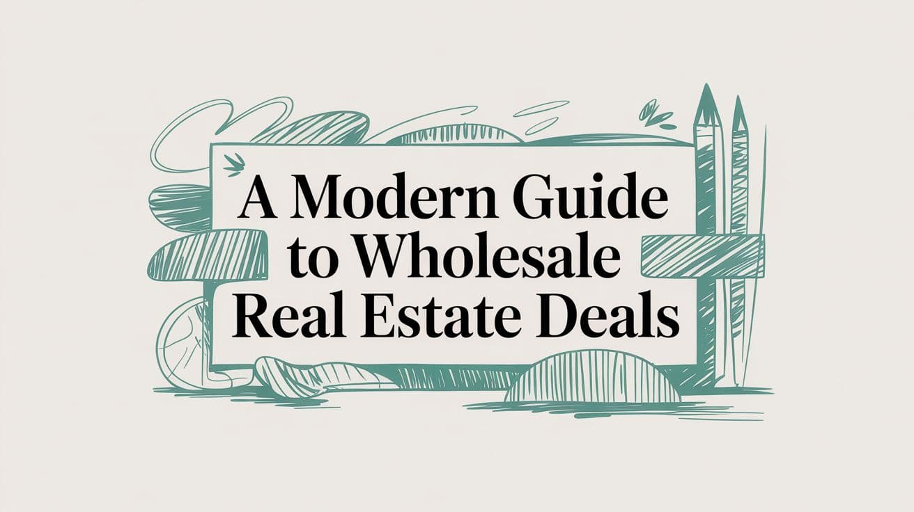 Featured image for A Modern Guide to Finding and Closing Wholesale Real Estate Deals