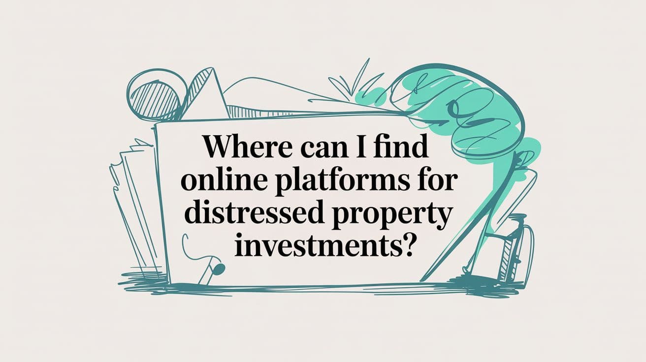 Featured image for Where can I find online platforms for distressed property investments?